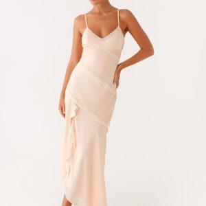 Solana Maxi Dress - Peach