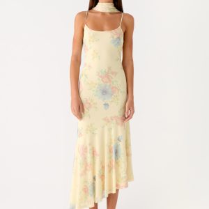 Sole Mio Midi Dress - Spring Meadow