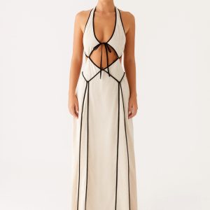 Sonnet Maxi Dress - Oatmeal