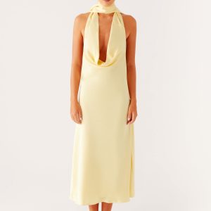 Sonny Midi Dress - Yellow