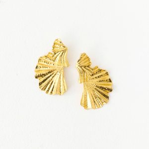 Spring Whisper Earrings - Gold