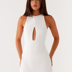 Stacy Mini Dress - White