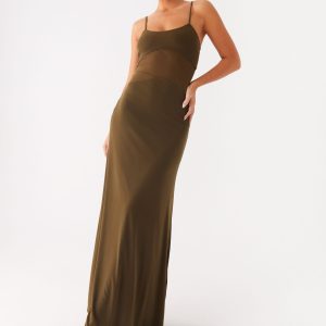 Starfall Maxi Dress - Khaki