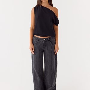 Stick Around Top - Black