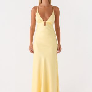 Sundowner Maxi Dress - Yellow