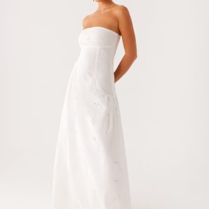 Sunkissed Maxi Dress - Ivory