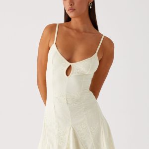 Surry Mini Dress - Yellow