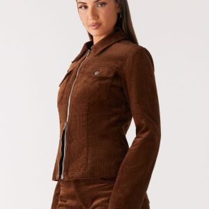 Taliyah Cord Jacket - Walnut