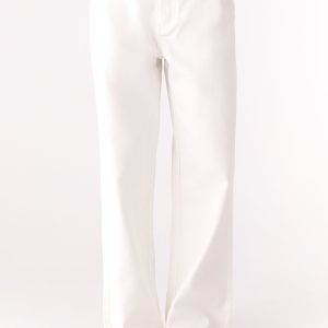 Texas Low Rise Denim Jeans - White