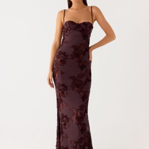 That Girl Maxi Dress - Cool Chocolate