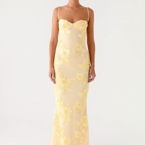That Girl Maxi Dress - Lemon