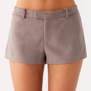 Thats Chill Mini Shorts - Grey