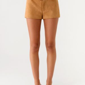 Thats Chill Mini Shorts - Brown