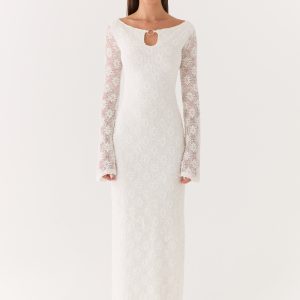 Theresea Maxi Dress - White