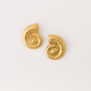 Tidebound Earrings - Gold