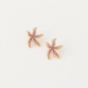 Tidebreaker Earrings - Pink