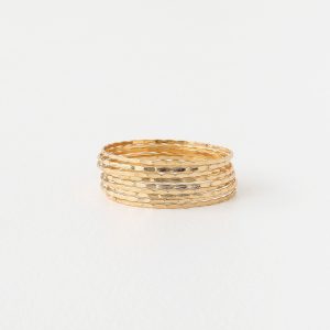 Trinket Bangles - Gold