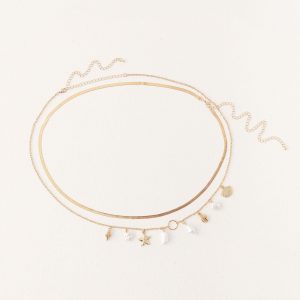 Tropicana Dreams Belly Chain - Gold