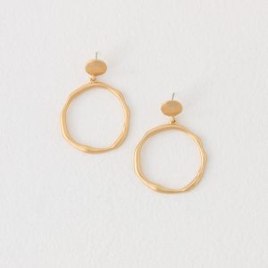 Tropicana Spritz Earings - Gold