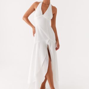 Turu Maxi Dress - White