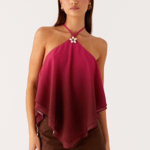 Twin Flame Top - Pink