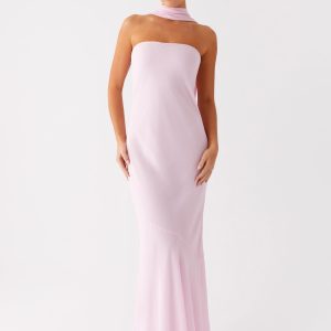Under The Pagoda Maxi Dress - Pink