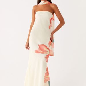 Under The Pagoda Maxi Dress - Siena Floral