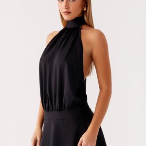 Valor Mini Dress - Black