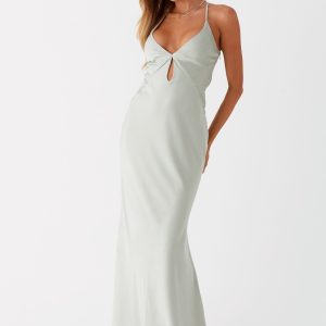Vesper Keyhole Maxi Dress - Sage