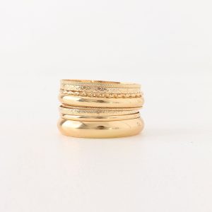 Villa Vibe Bangles - Gold