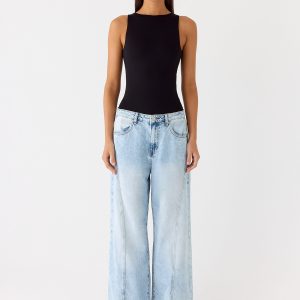 Vincenza Bodysuit - Black