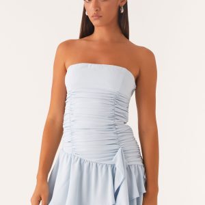Viviana Mini Dress - Baby Blue