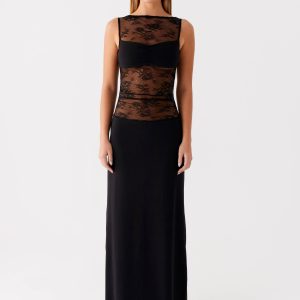 Wesley Maxi Dress - Black