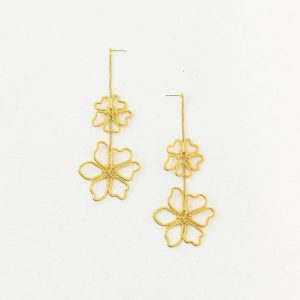 Wildflower Earrings - Gold