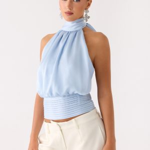 Willow Top - Pale Blue