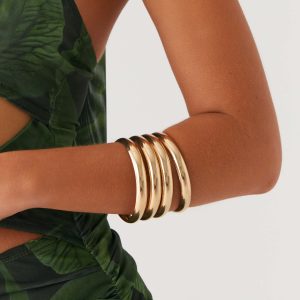 Zayden Bangles - Gold