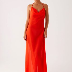 Fantasy Maxi Dress - Orange